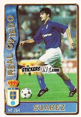 Cromo Suarez - Las Fichas De La Liga 1996-1997 - Mundicromo