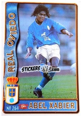 Sticker Abel X. - Las Fichas De La Liga 1996-1997 n. 264a - Mundicromo