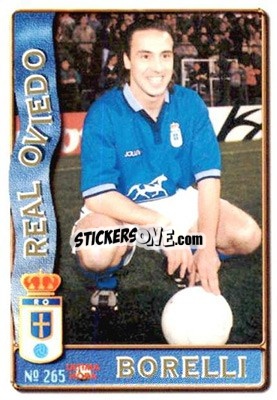Sticker Borelli - Las Fichas De La Liga 1996-1997 n. 265a - Mundicromo