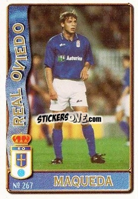 Sticker Maqueda - Las Fichas De La Liga 1996-1997 n. 267 - Mundicromo
