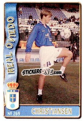 Figurina Christiansen - Las Fichas De La Liga 1996-1997 - Mundicromo