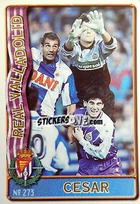 Cromo Cesar - Las Fichas De La Liga 1996-1997 - Mundicromo