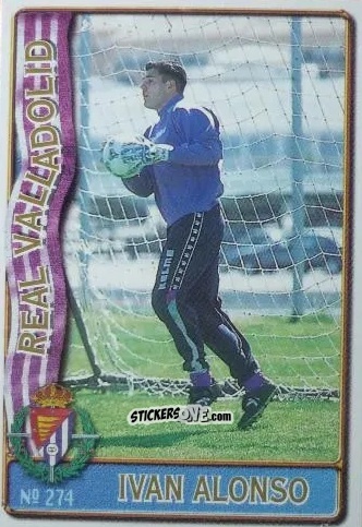 Figurina Ivan Alonso - Las Fichas De La Liga 1996-1997 n. 274 - Mundicromo