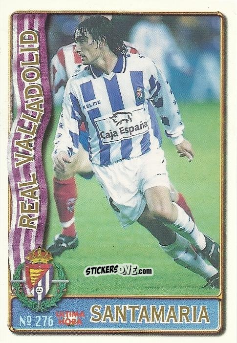 Figurina Santamaria - Las Fichas De La Liga 1996-1997 n. 276a - Mundicromo
