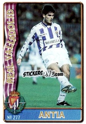 Sticker Antia - Las Fichas De La Liga 1996-1997 - Mundicromo