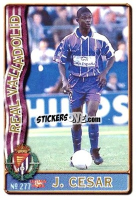 Cromo J. Cesar - Las Fichas De La Liga 1996-1997 - Mundicromo