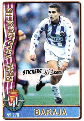 Cromo Baraja - Las Fichas De La Liga 1996-1997 - Mundicromo