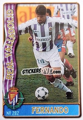 Cromo Fernando - Las Fichas De La Liga 1996-1997 - Mundicromo