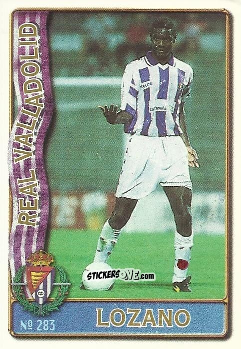 Figurina Lozano - Las Fichas De La Liga 1996-1997 n. 283a - Mundicromo