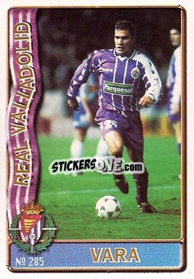 Sticker Vara - Las Fichas De La Liga 1996-1997 - Mundicromo