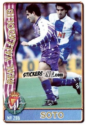 Sticker Soto - Las Fichas De La Liga 1996-1997 n. 286 - Mundicromo