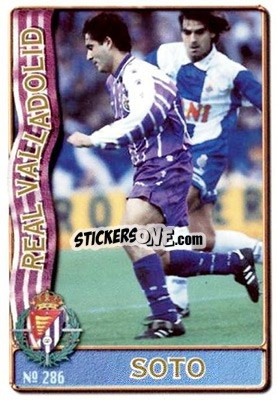 Figurina Soto - Las Fichas De La Liga 1996-1997 - Mundicromo