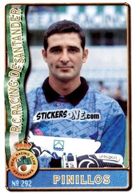 Sticker Pinillos - Las Fichas De La Liga 1996-1997 - Mundicromo