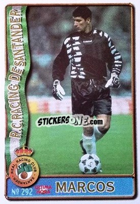 Figurina Marcos - Las Fichas De La Liga 1996-1997 - Mundicromo