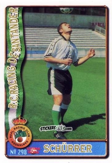 Figurina Schurrer - Las Fichas De La Liga 1996-1997 n. 298a - Mundicromo