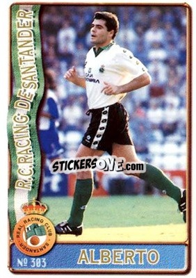 Sticker Alberto - Las Fichas De La Liga 1996-1997 - Mundicromo