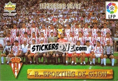 Sticker Sporting - Las Fichas De La Liga 1996-1997 n. 307 - Mundicromo