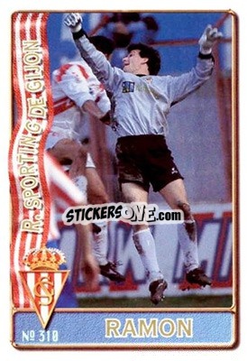 Sticker Ramón - Las Fichas De La Liga 1996-1997 - Mundicromo
