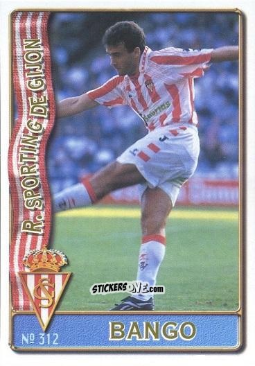 Figurina Ricardo Gonzalez Bango - Las Fichas De La Liga 1996-1997 n. 312 - Mundicromo