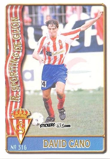 Figurina David Cano - Las Fichas De La Liga 1996-1997 n. 316 - Mundicromo