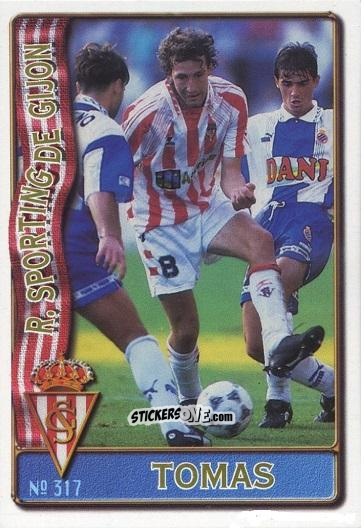 Figurina Tomás - Las Fichas De La Liga 1996-1997 n. 317A - Mundicromo