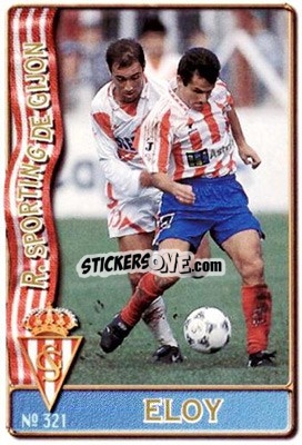 Cromo Eloy - Las Fichas De La Liga 1996-1997 - Mundicromo