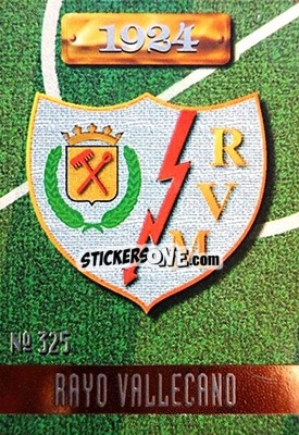 Cromo Rayo Vallecano - Las Fichas De La Liga 1996-1997 - Mundicromo
