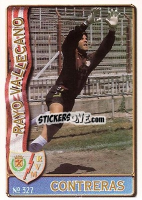 Sticker Contreras - Las Fichas De La Liga 1996-1997 - Mundicromo