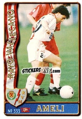 Sticker Ameli - Las Fichas De La Liga 1996-1997 - Mundicromo