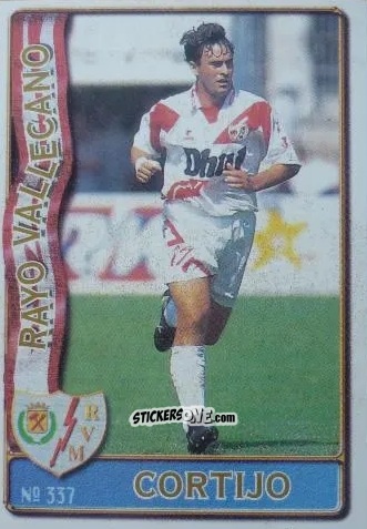 Figurina Cortijo - Las Fichas De La Liga 1996-1997 n. 337 - Mundicromo