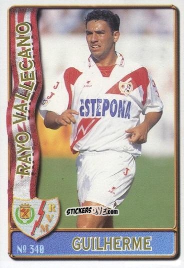 Cromo Guilherme Cassio Alves - Las Fichas De La Liga 1996-1997 n. 340 - Mundicromo