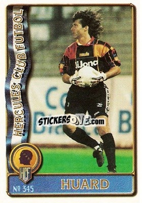 Figurina Huard - Las Fichas De La Liga 1996-1997 - Mundicromo