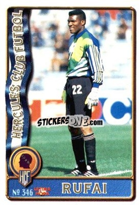 Sticker Rufai - Las Fichas De La Liga 1996-1997 - Mundicromo