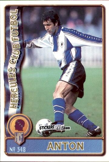Sticker Francisco J.Antón Lledò - Las Fichas De La Liga 1996-1997 n. 348 - Mundicromo