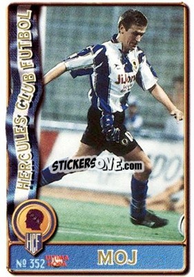 Figurina Moj - Las Fichas De La Liga 1996-1997 - Mundicromo