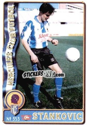 Sticker Stankovic - Las Fichas De La Liga 1996-1997 n. 353a - Mundicromo