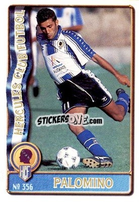 Sticker Palomino - Las Fichas De La Liga 1996-1997 - Mundicromo