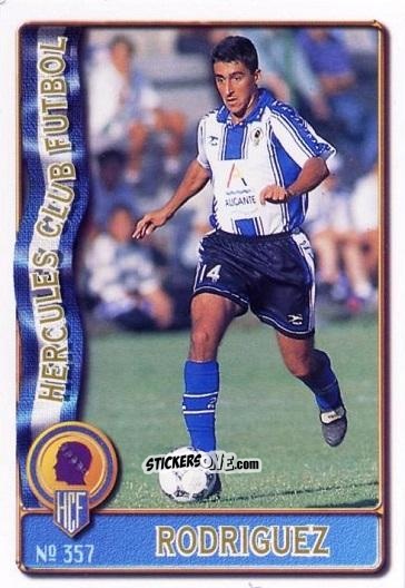 Sticker Eduardo Rodriguez Fernandez - Las Fichas De La Liga 1996-1997 n. 357 - Mundicromo