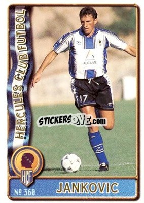 Sticker Jankovic - Las Fichas De La Liga 1996-1997 n. 360 - Mundicromo
