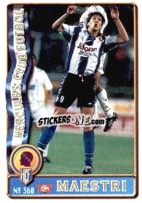 Sticker Maestri - Las Fichas De La Liga 1996-1997 n. 360a - Mundicromo
