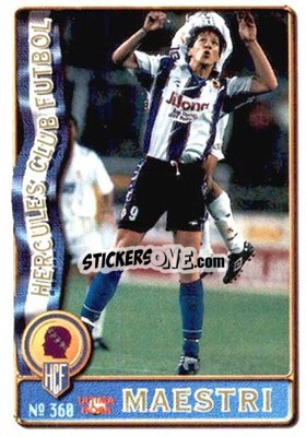 Cromo Maestri - Las Fichas De La Liga 1996-1997 - Mundicromo