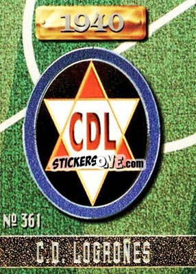 Sticker Logroñes - Las Fichas De La Liga 1996-1997 - Mundicromo