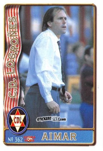 Sticker Aimar - Las Fichas De La Liga 1996-1997 n. 362b - Mundicromo