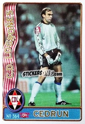 Sticker Cedrún - Las Fichas De La Liga 1996-1997 - Mundicromo