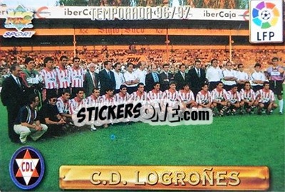 Cromo Estefano - Las Fichas De La Liga 1996-1997 - Mundicromo