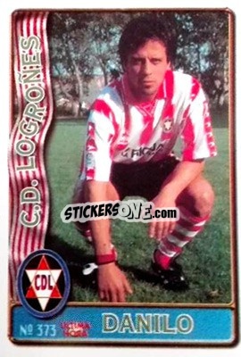 Sticker Danilo - Las Fichas De La Liga 1996-1997 n. 373a - Mundicromo