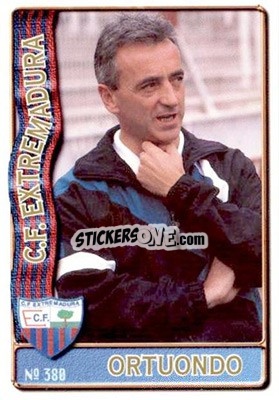 Sticker Ortuondo - Las Fichas De La Liga 1996-1997 n. 380 - Mundicromo