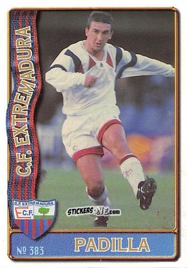 Sticker Antonio J.Gomez Padilla - Las Fichas De La Liga 1996-1997 n. 383 - Mundicromo