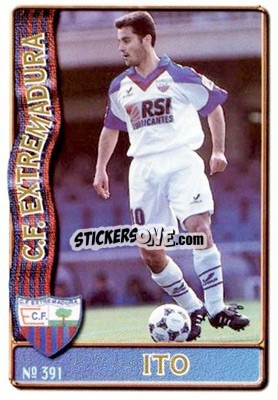 Sticker Ito - Las Fichas De La Liga 1996-1997 - Mundicromo