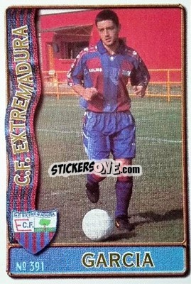 Sticker Garcia - Las Fichas De La Liga 1996-1997 n. 391a - Mundicromo